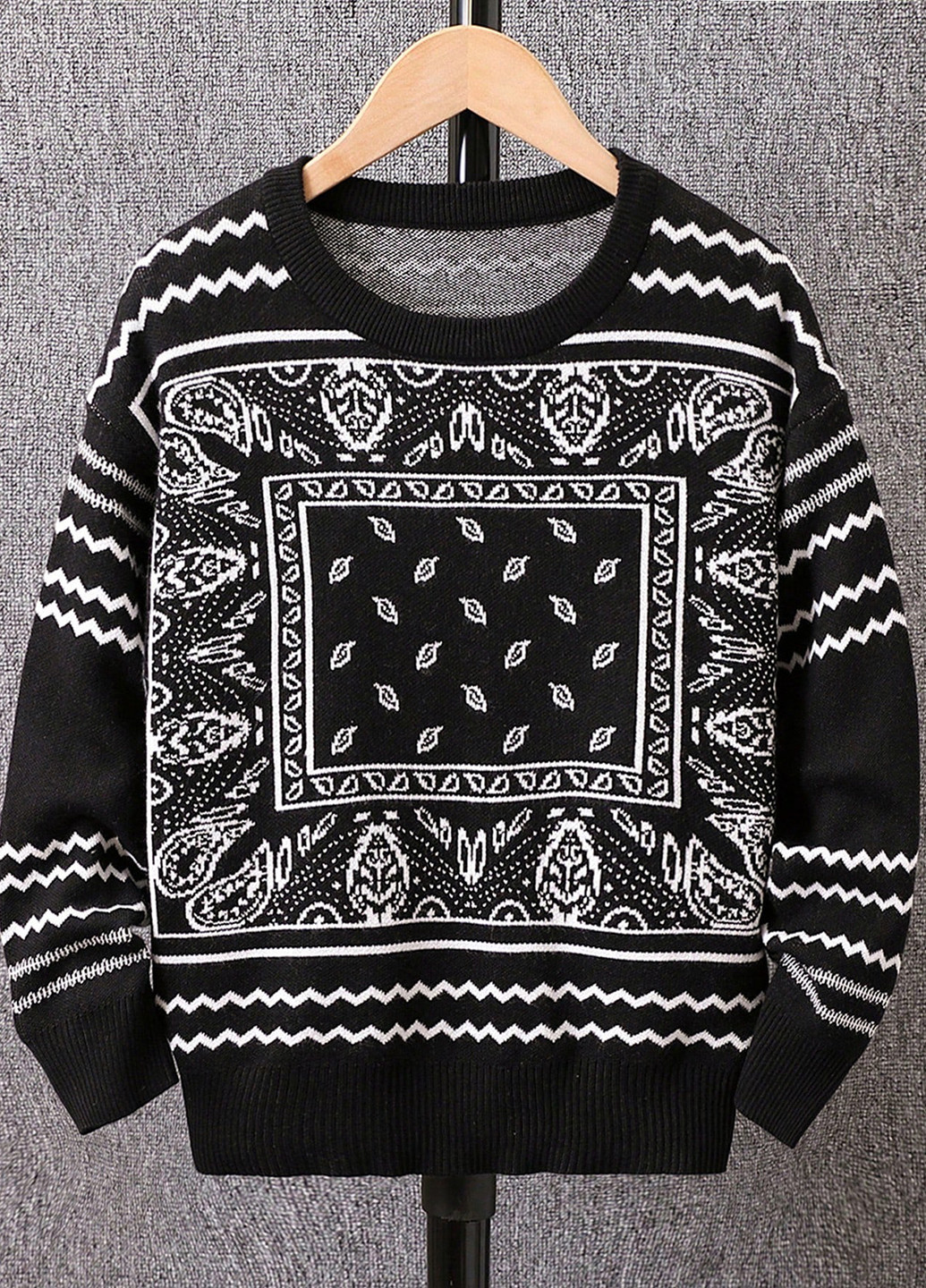 Чорний демісезонний джемпер джемпер SHEIN