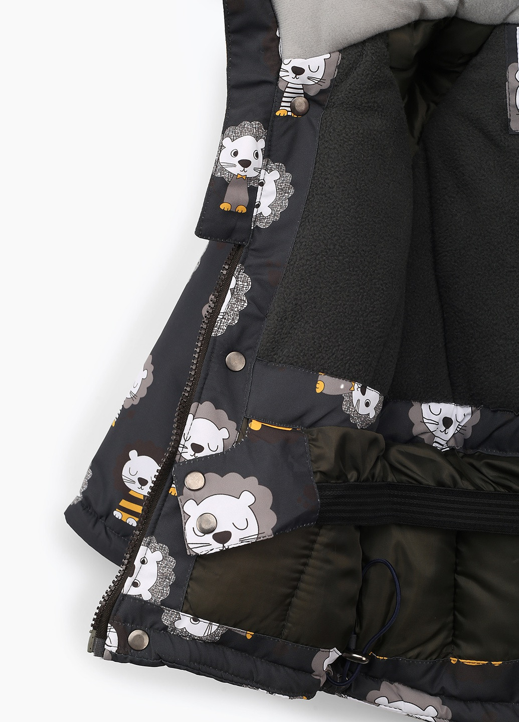 Темно-серая зимняя куртка Snowgenius