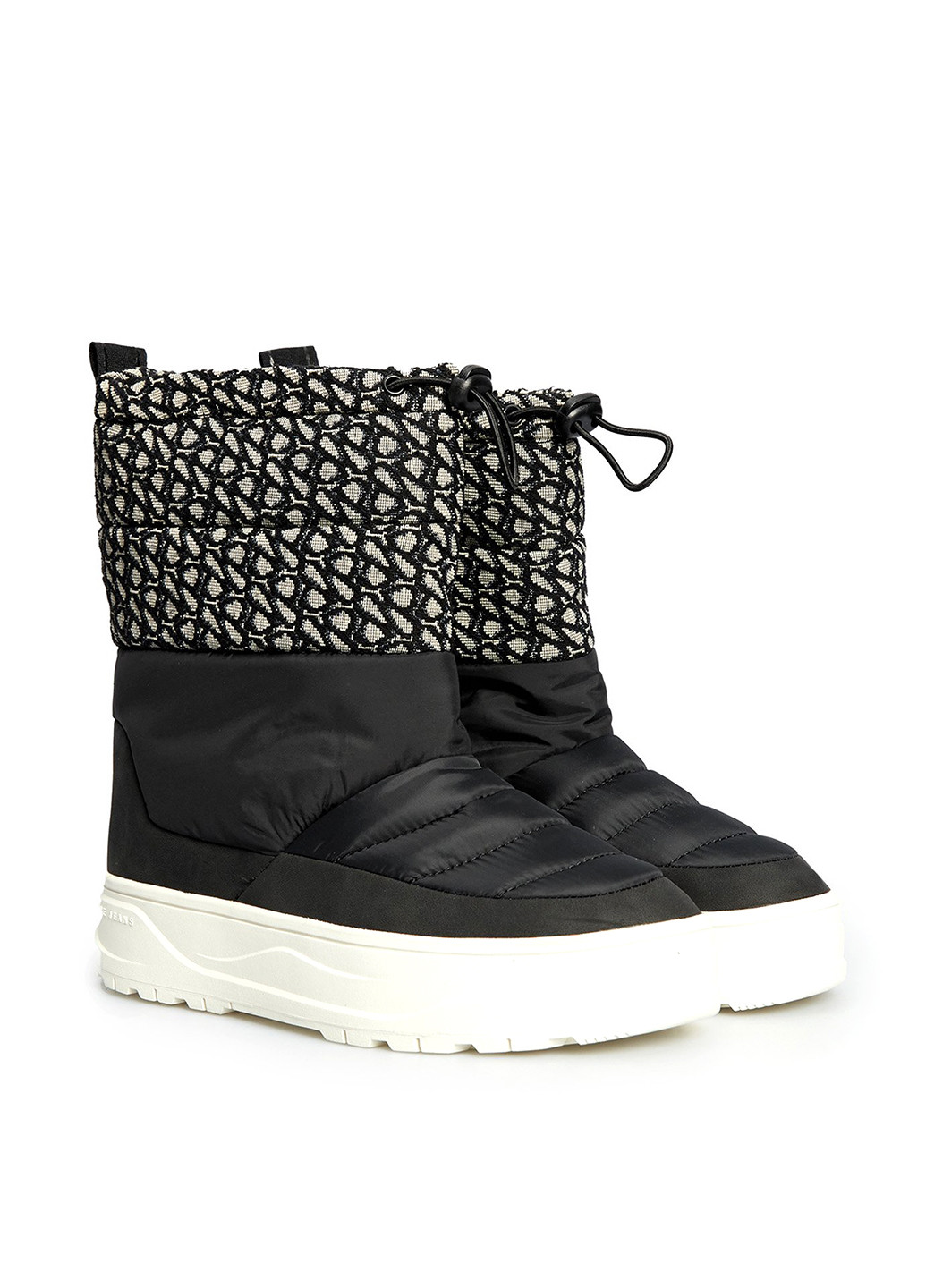 Черные дутики Pepe Jeans