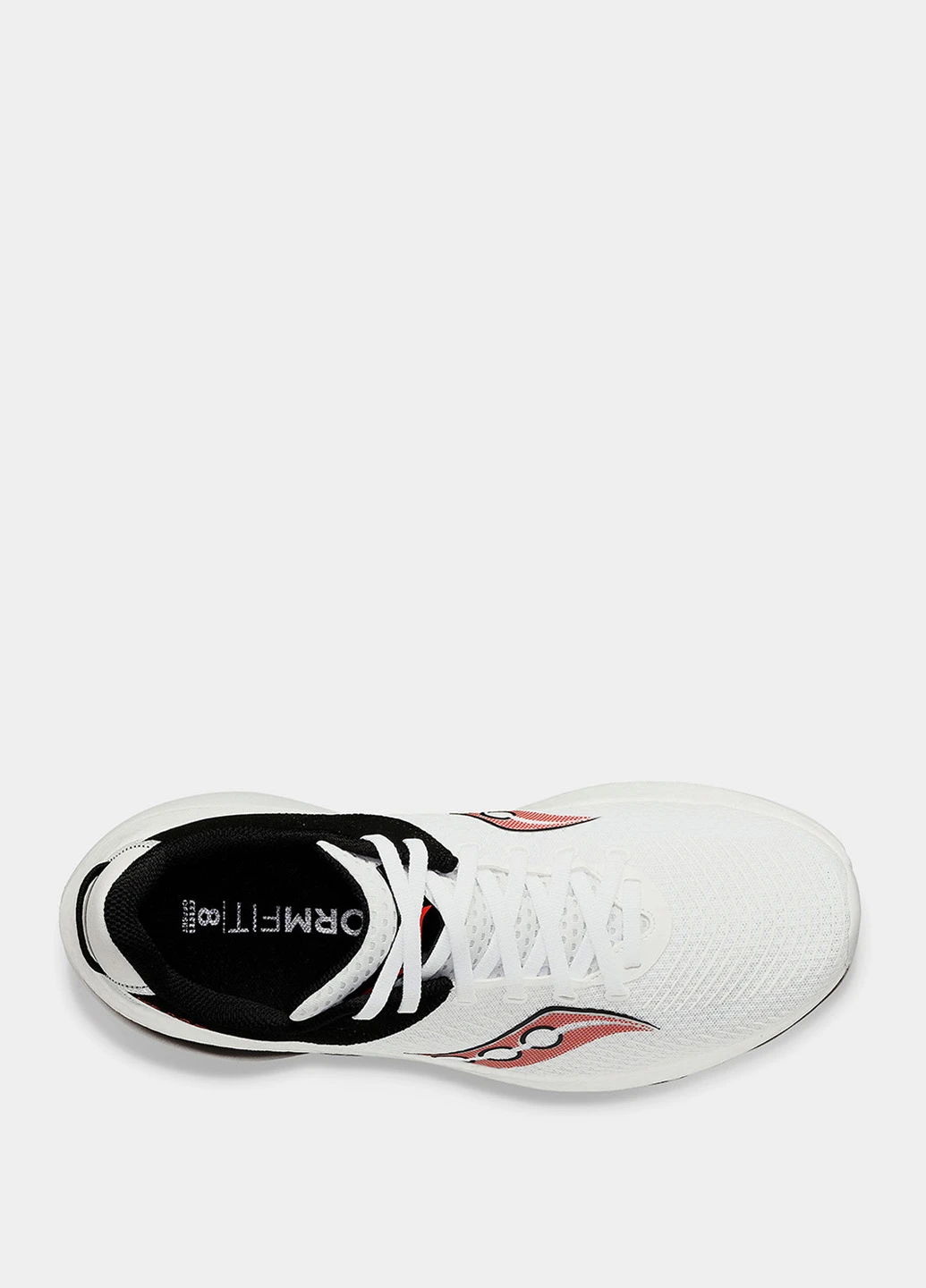 Черно-белые всесезонные кроссовки Saucony KINVARA PRO