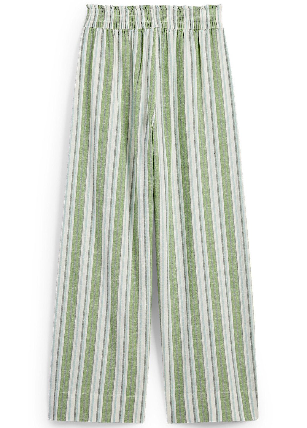 Зеленые кэжуал летние палаццо брюки C&A