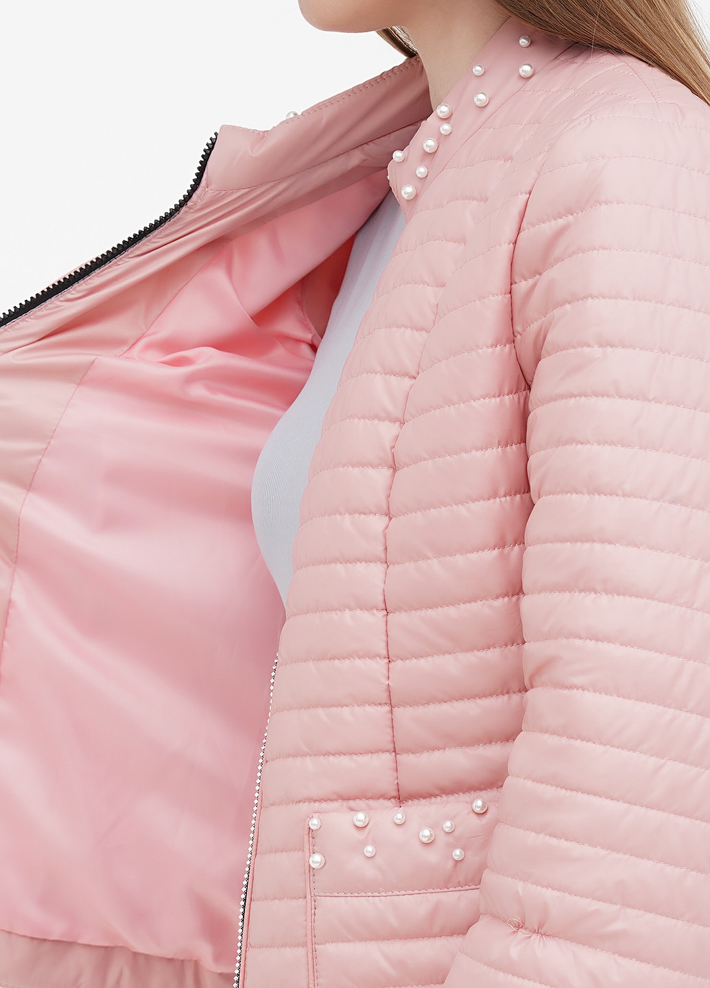 Розовая демисезонная куртка A.G.