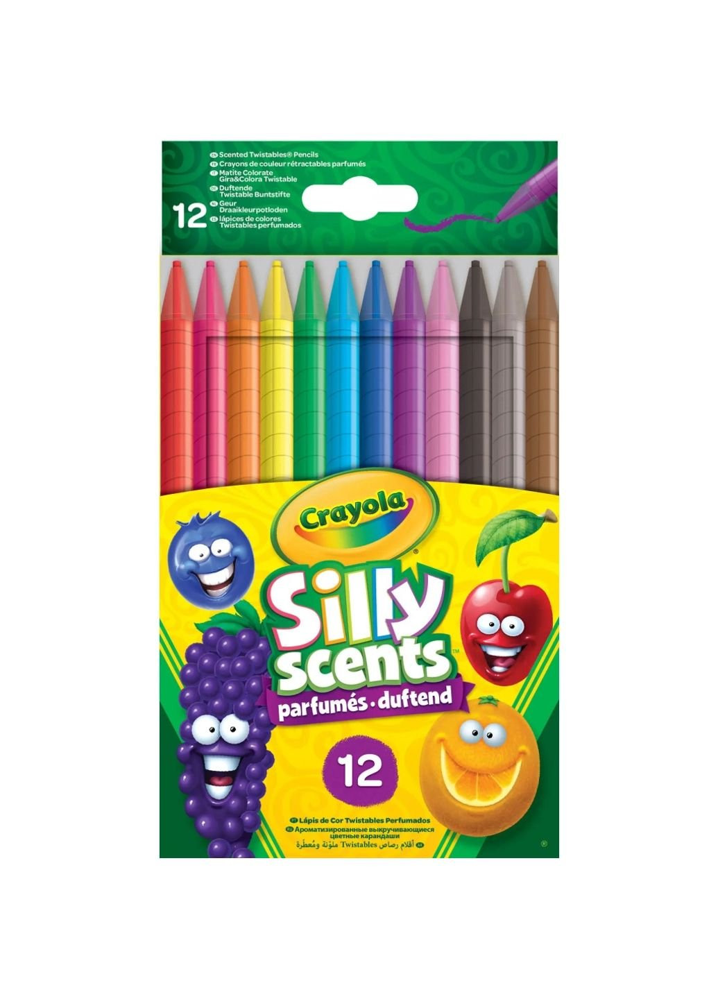 Олівці кольорові Твіст з ароматом 12 шт (256357.024) Crayola (254067101)