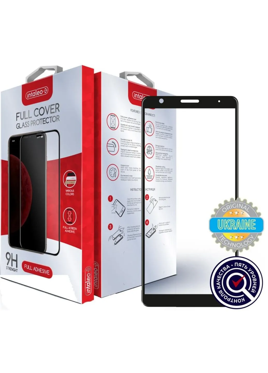 Стекло защитное Full Glue ZTE BLADE L210 (1283126505515) Intaleo (249609192)