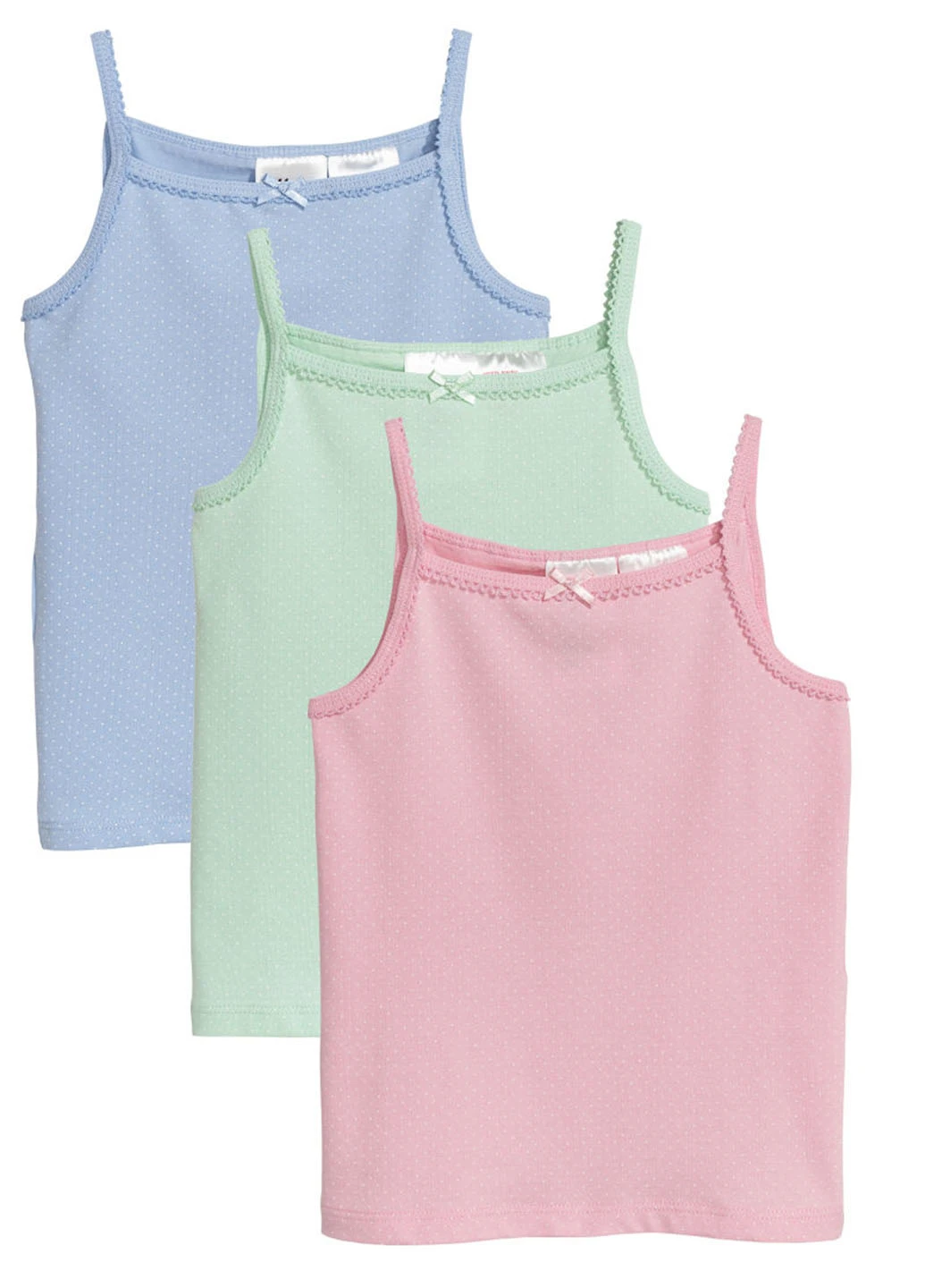 Майка (3 шт.) H&M (161581568)