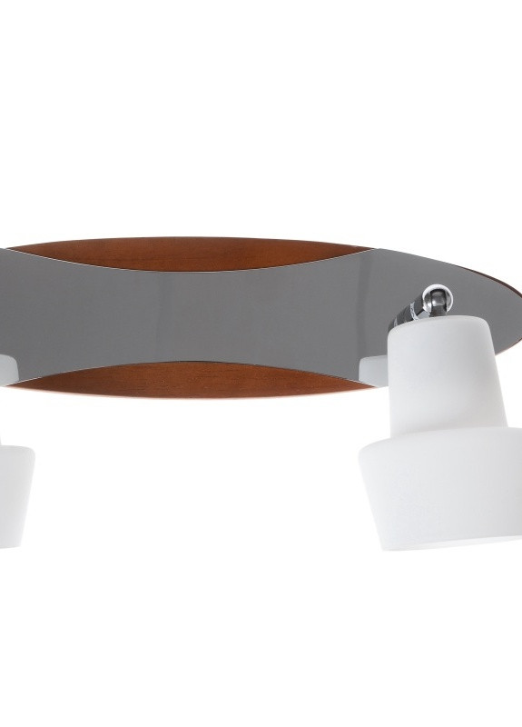 Светильник настенно-потолочный спот поворотный накладной классический HTL-123/2 CHR Brille (253893820)