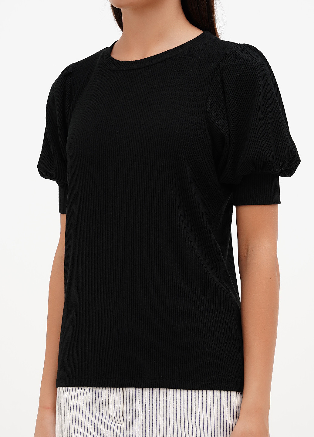 Черный летний блуза джемпер Madewell