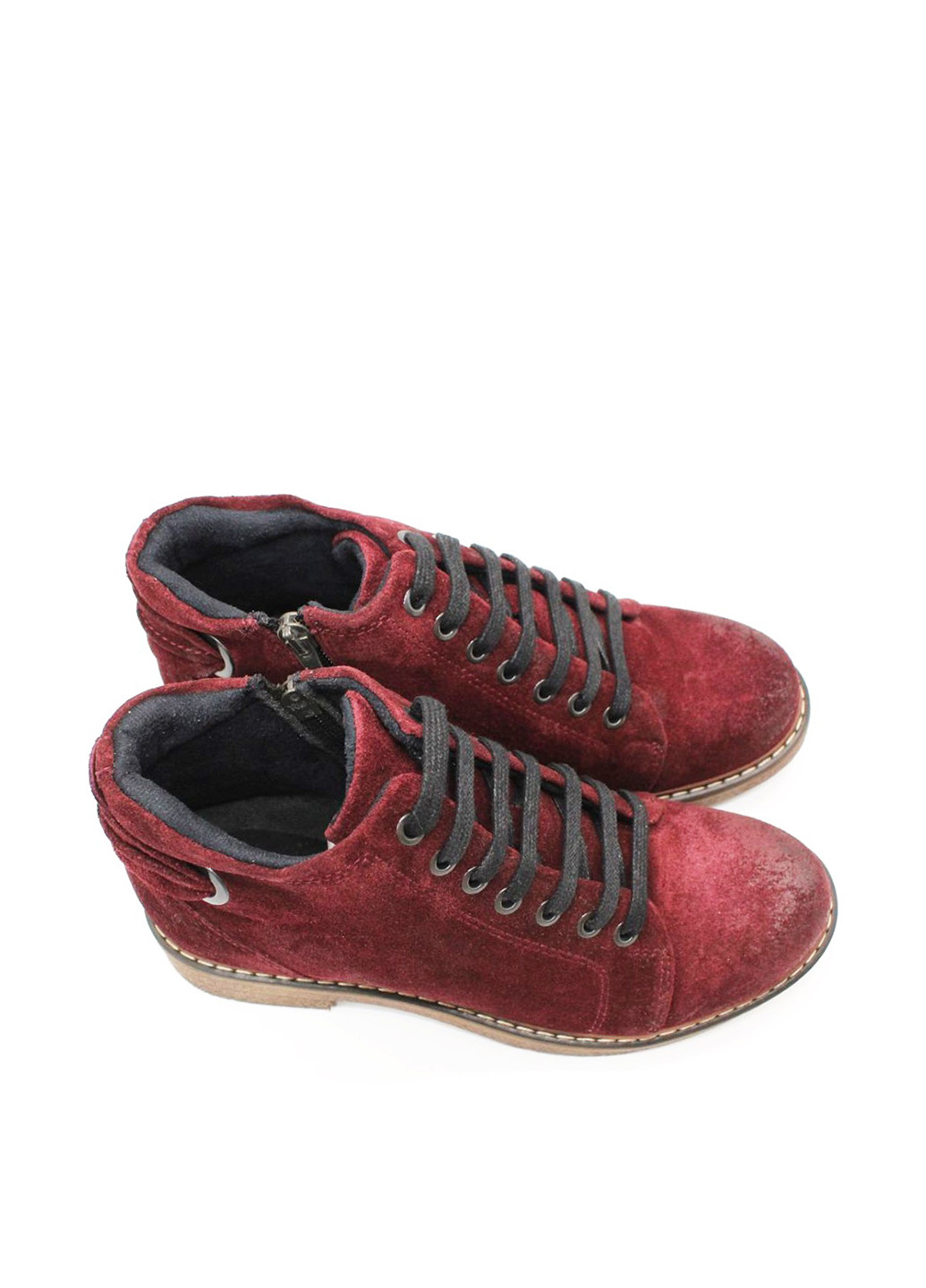 Осенние ботинки Luciano Bellini без декора из натуральной замши