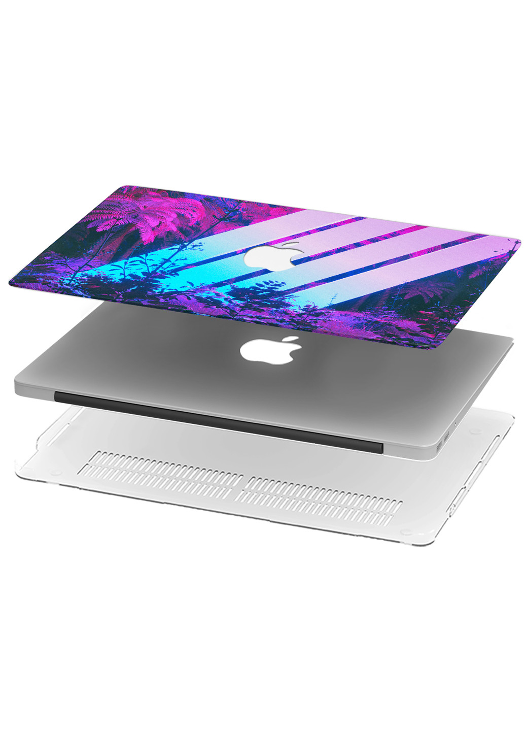 Чехол пластиковый для Apple MacBook Pro 13 A1706/A1708/A1989/A2159/A1988 Неон (Neon) (9648-2160) MobiPrint (218988108)