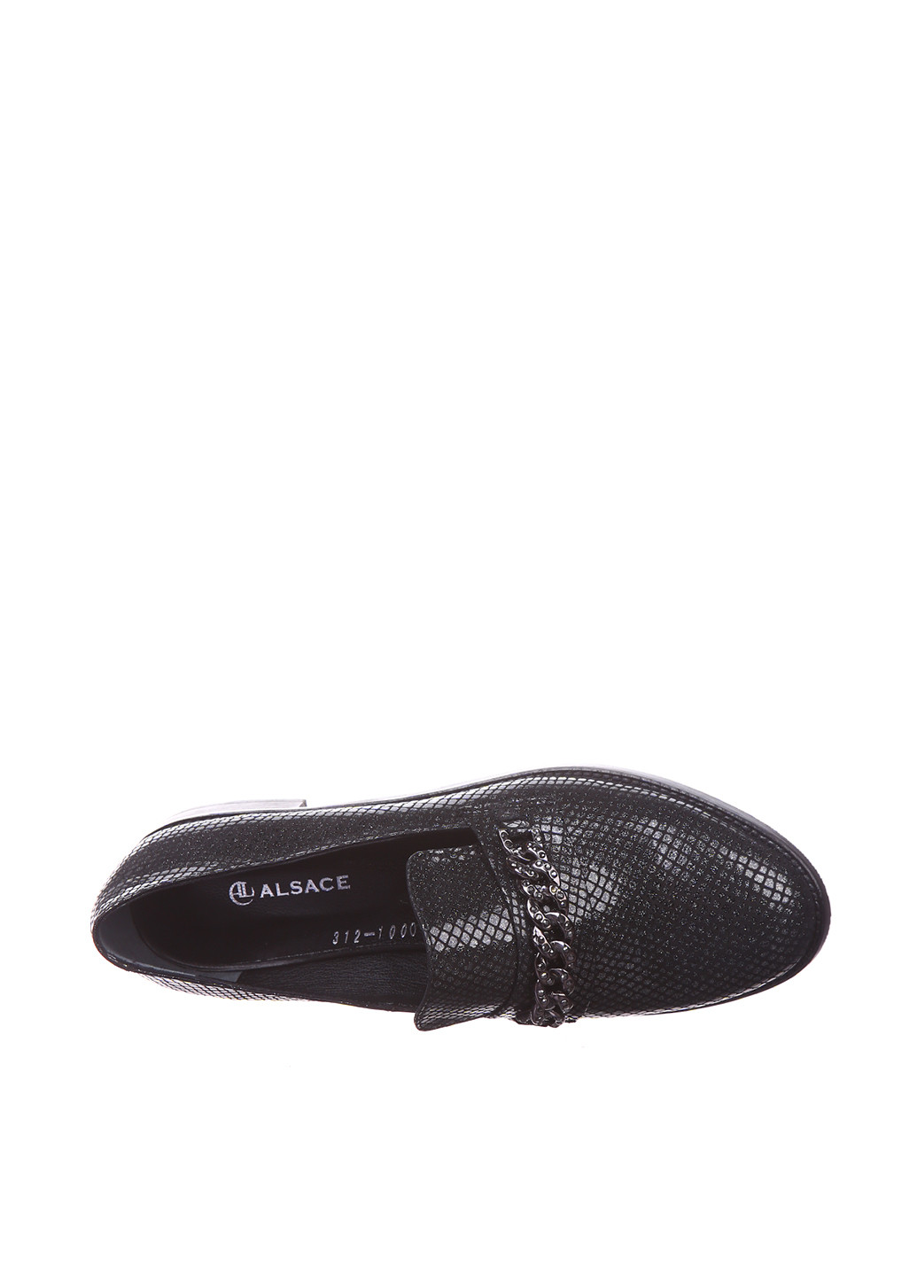 Туфли Alsace на низком каблуке с цепочками