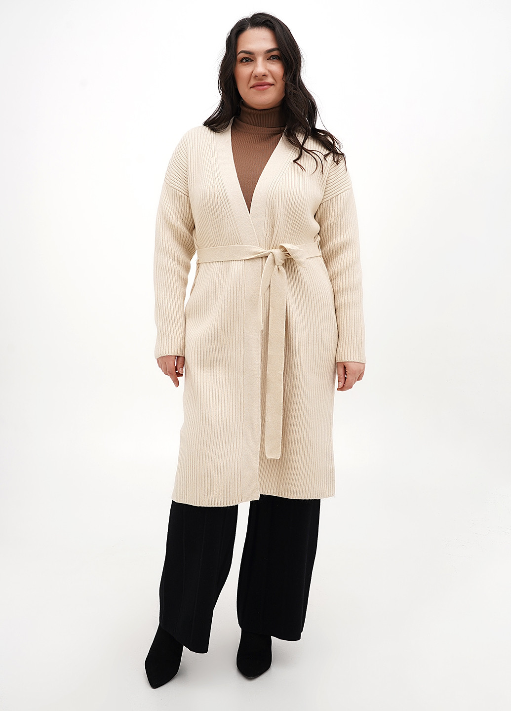 Светло-бежевый демисезонный кардиган H&M