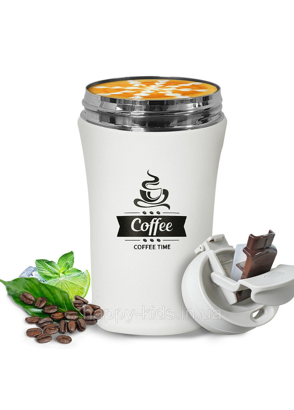 Термокружка 450 мл Термос кружка з нержавіючої сталі As Seen On TV (252011117)