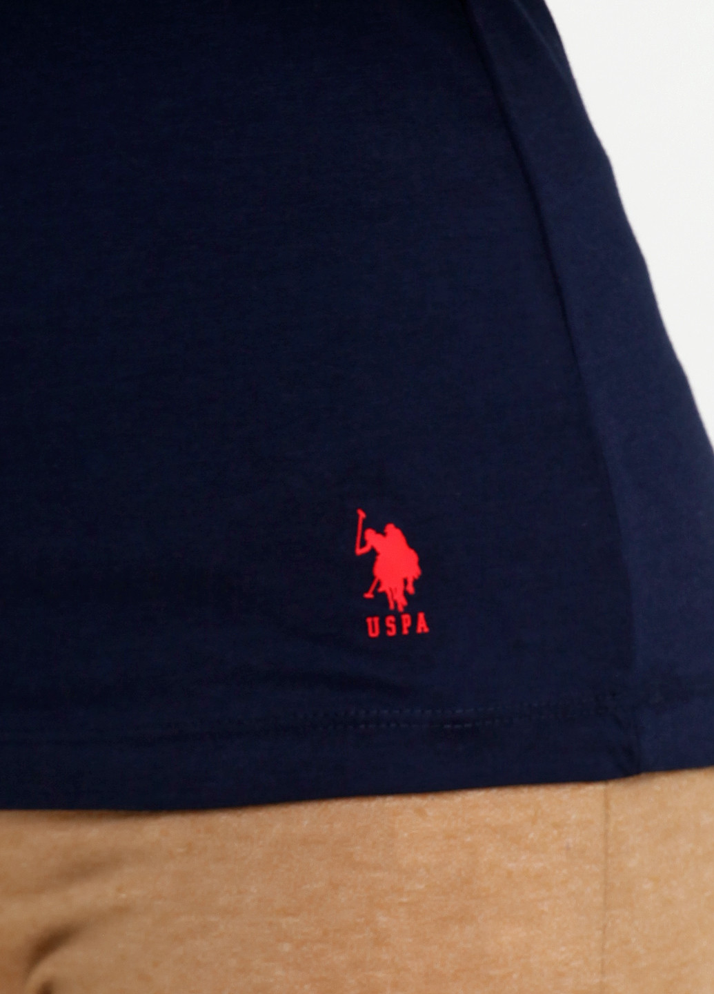 Темно-синя всесезон футболка з коротким рукавом U.S. Polo Assn.