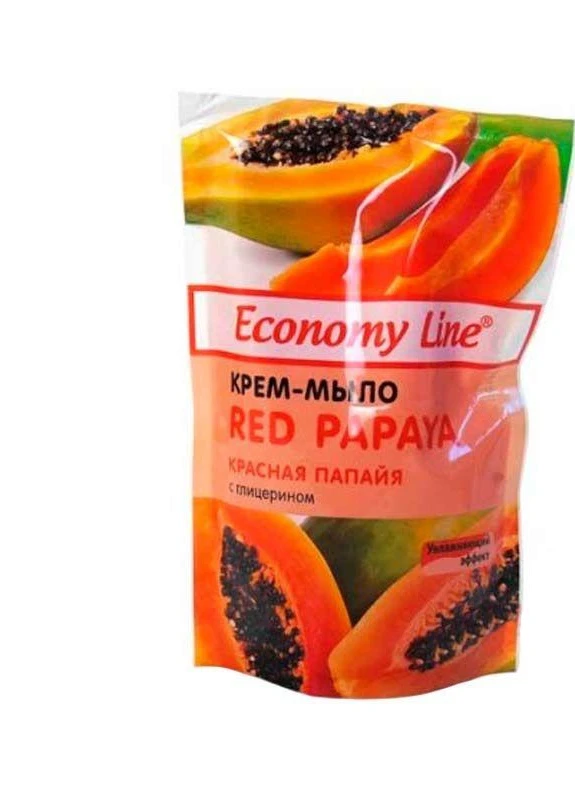 Крем-мило рідке Папайя 460 г Economy Line (247619502)