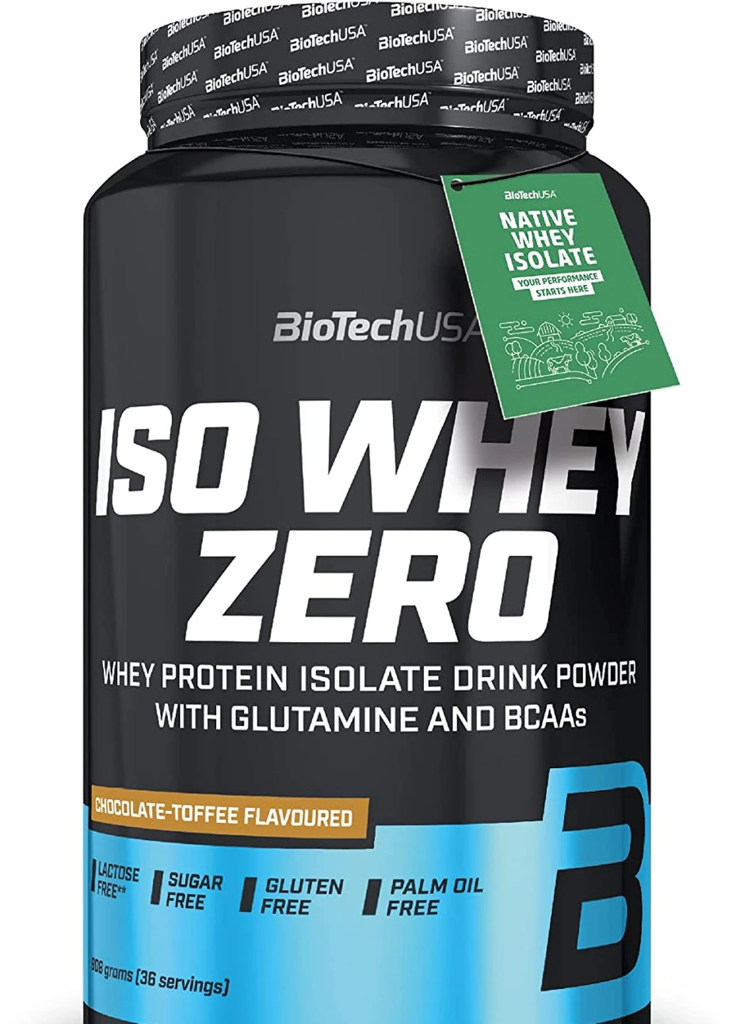 Протеїн Iso Whey Zero 908 g (Chocolate-toffee) Biotech (254968704)