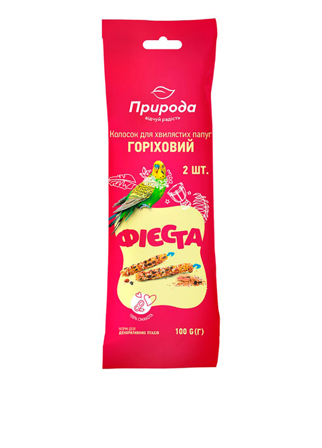 Сухой корм Колосок Ореховый, 100 г Природа (251149792)