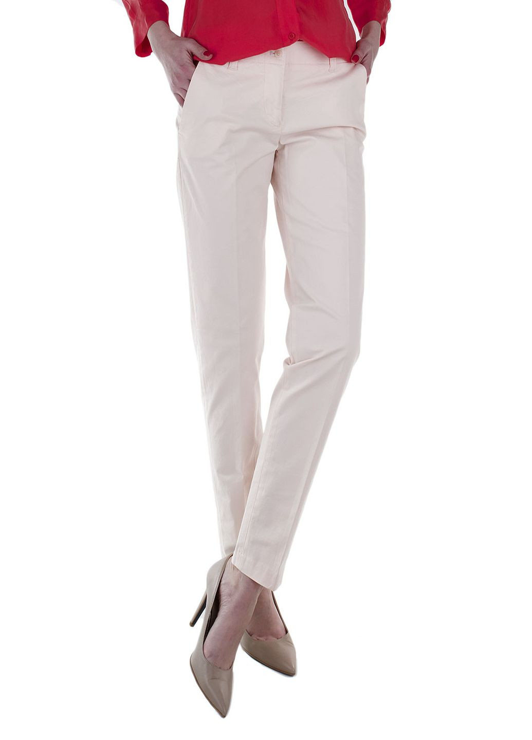 Белые летние брюки Armani Jeans
