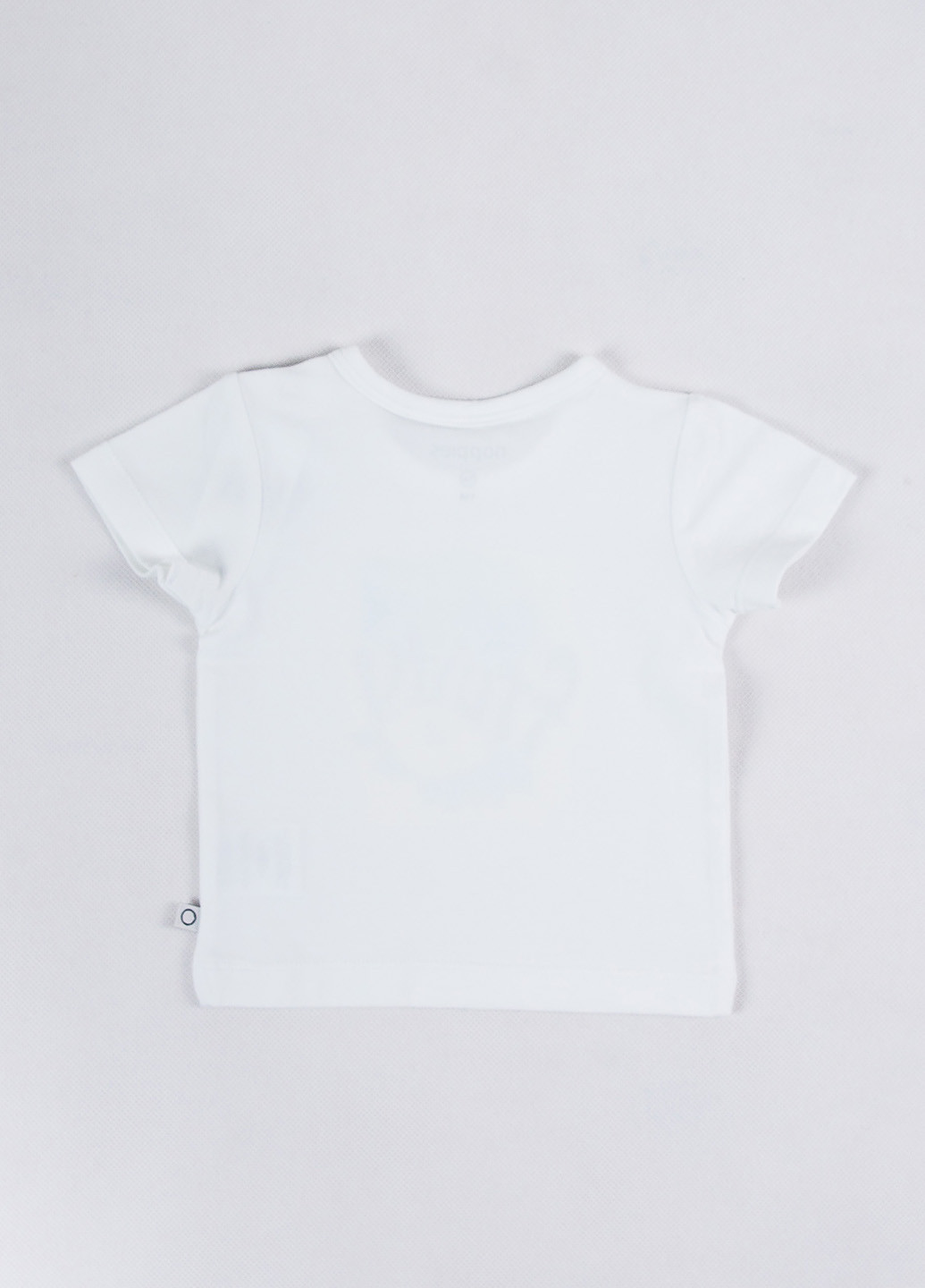 Белая летняя футболка Noppies
