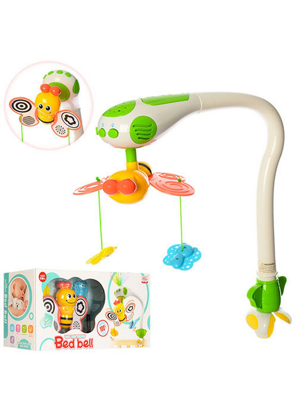 Карусель на ліжечко дитячий 44х16х22 см WEN SHENG (253659145)