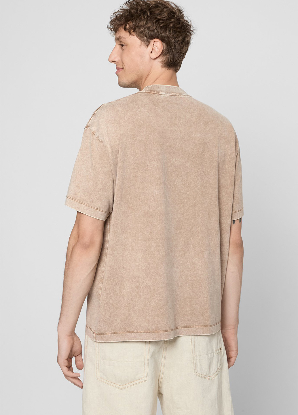 Бежева футболка PRPY