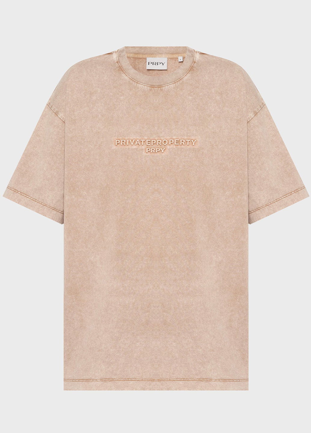 Бежева футболка PRPY