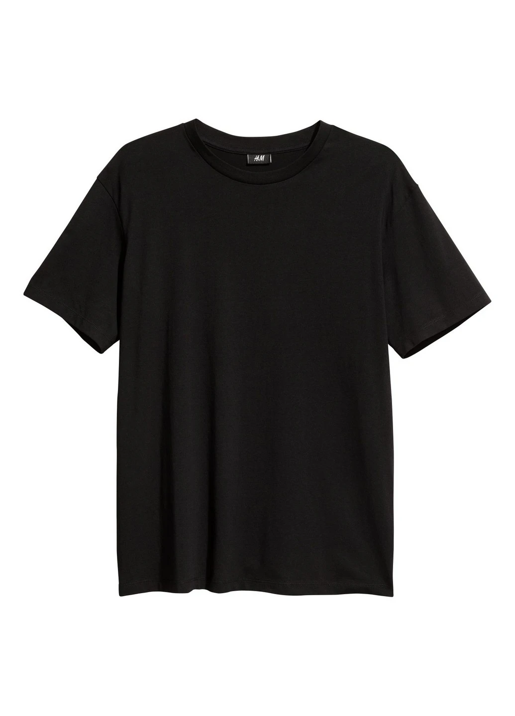 Черная футболка H&M