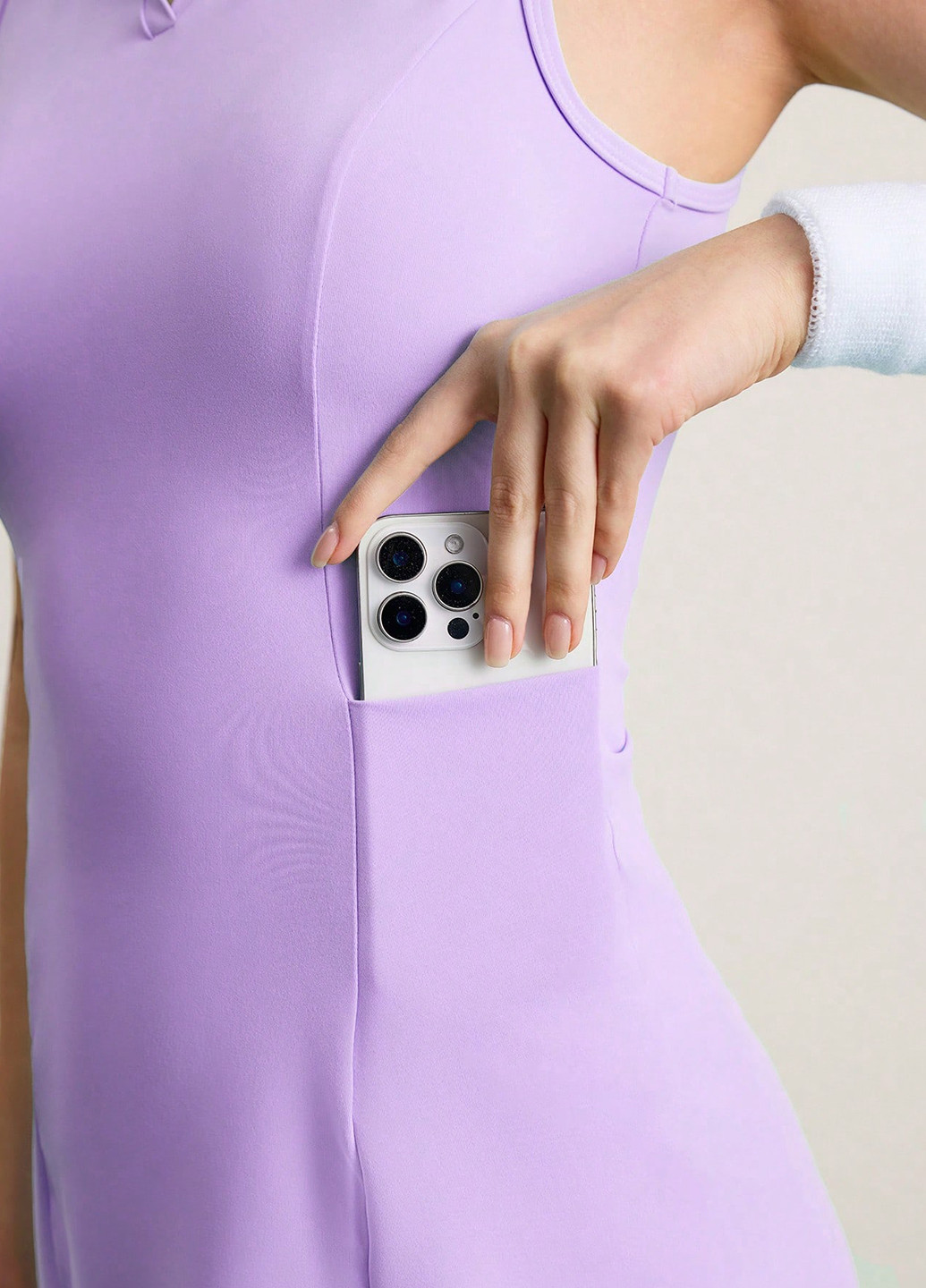 Лілова спортивна сукня силуетна SHEIN однотонна