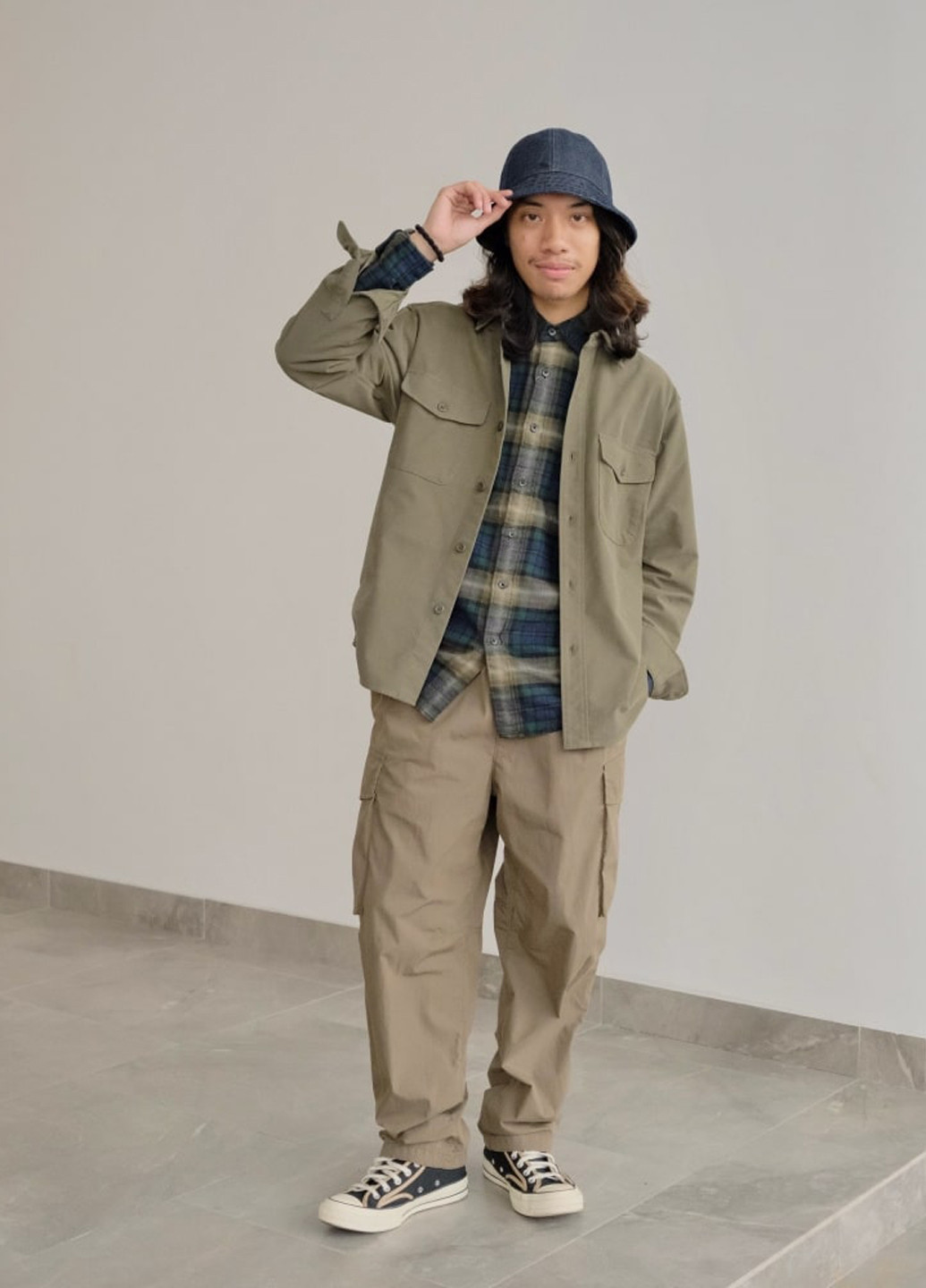 Куртка-сорочка Uniqlo (303274345)