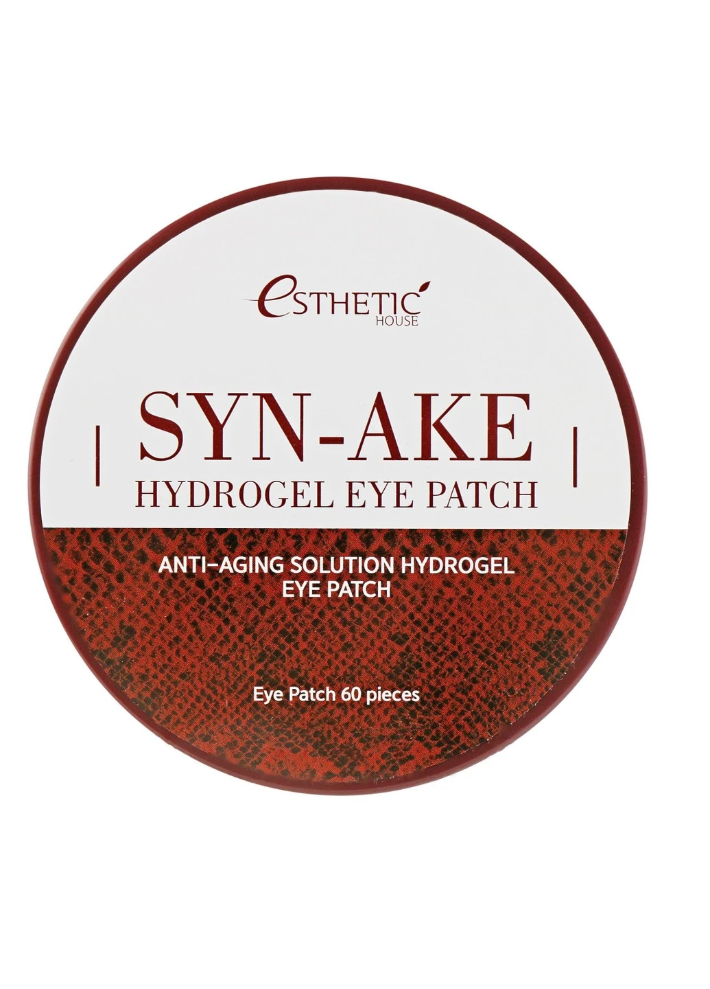 Esthetic House Гідрогелеві патчі під очі проти старіння Syn-Ake Hydrogel Eye Patch 60 шт — Крем, Південна Корея (255417379)