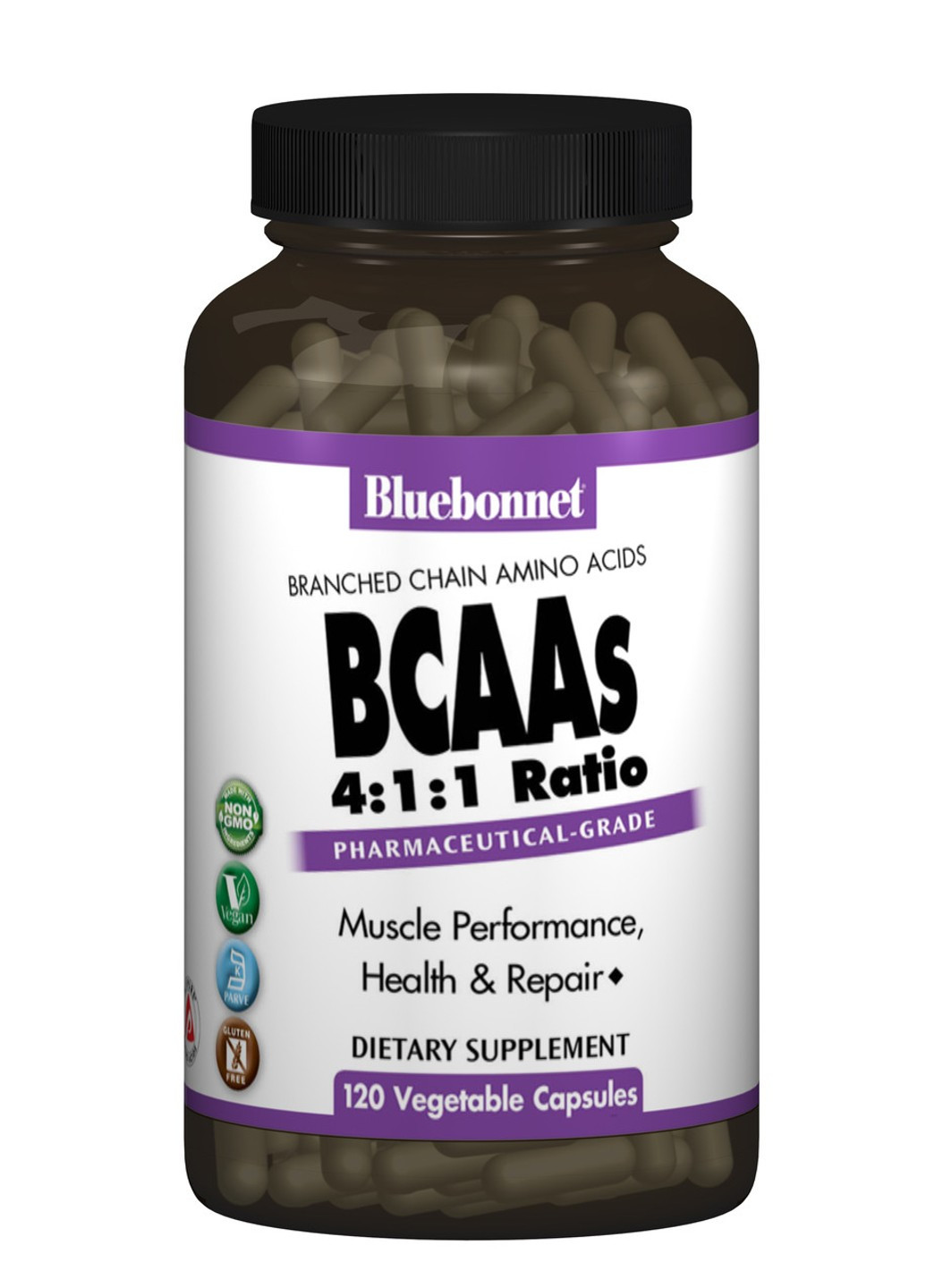 БЦАА BCAA (120 капс) блюбонет Нутришн Bluebonnet Nutrition (255362890)