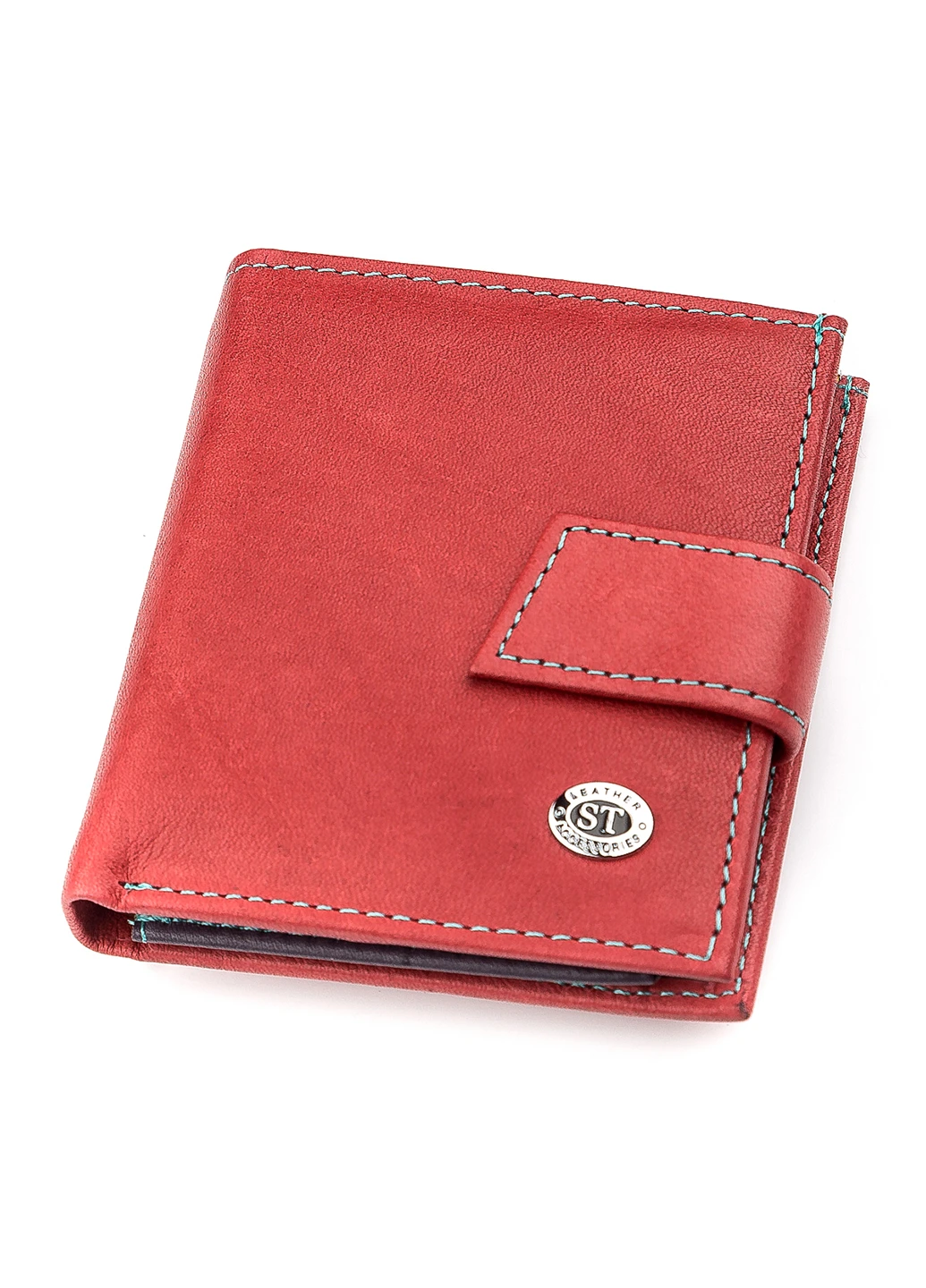 Жіночий шкіряний гаманець 8,5х9,5х2,5 см st leather (252133885)