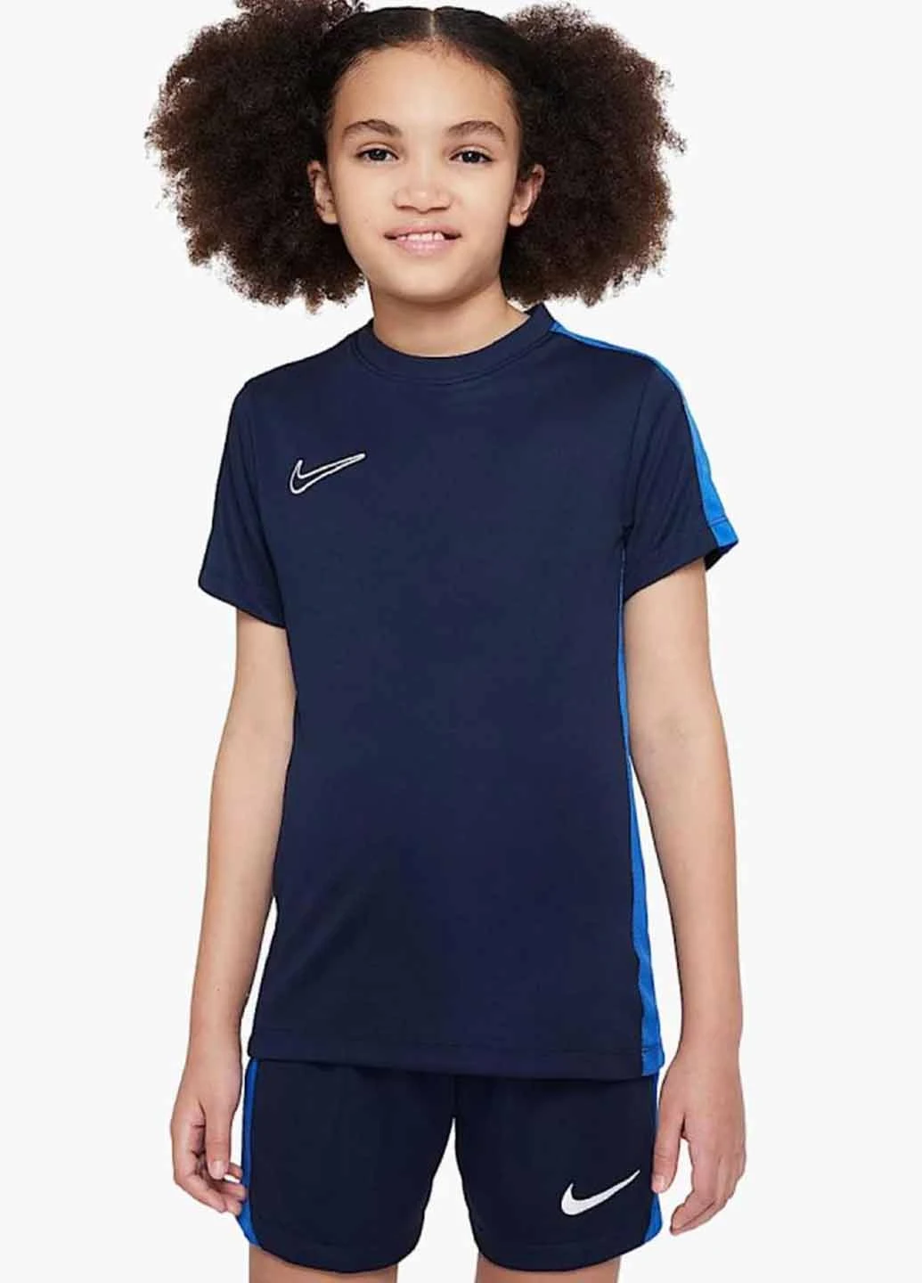 Темно-синяя демисезонная футболка dr1343-451 Nike Dri-Fit Academy 23
