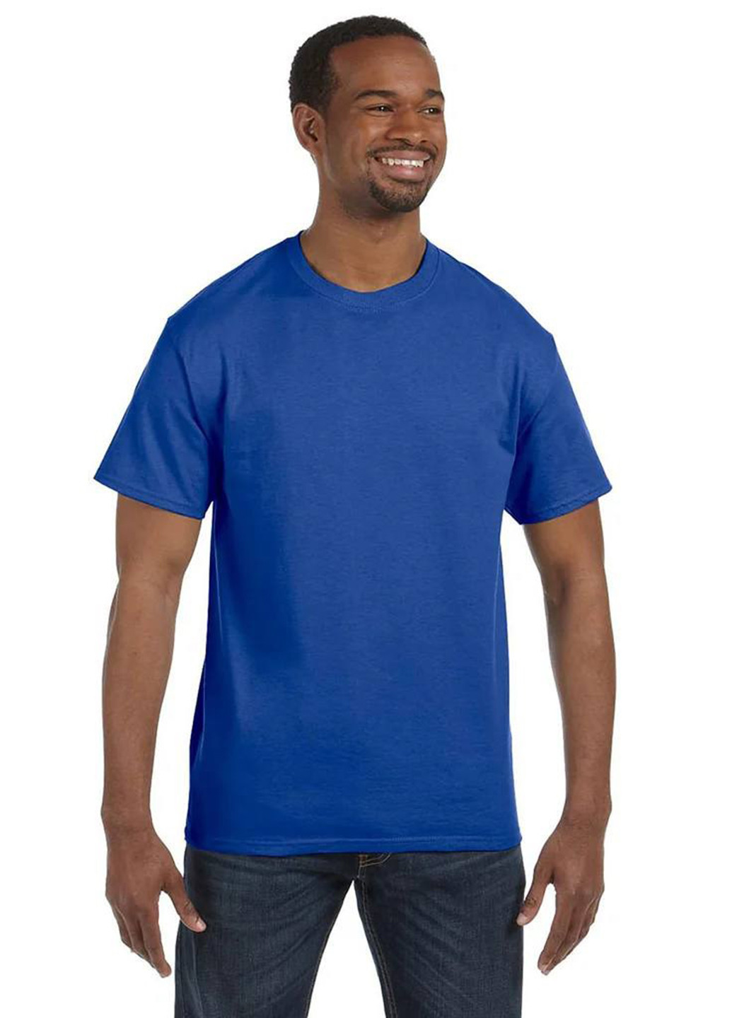 Синя футболка Hanes