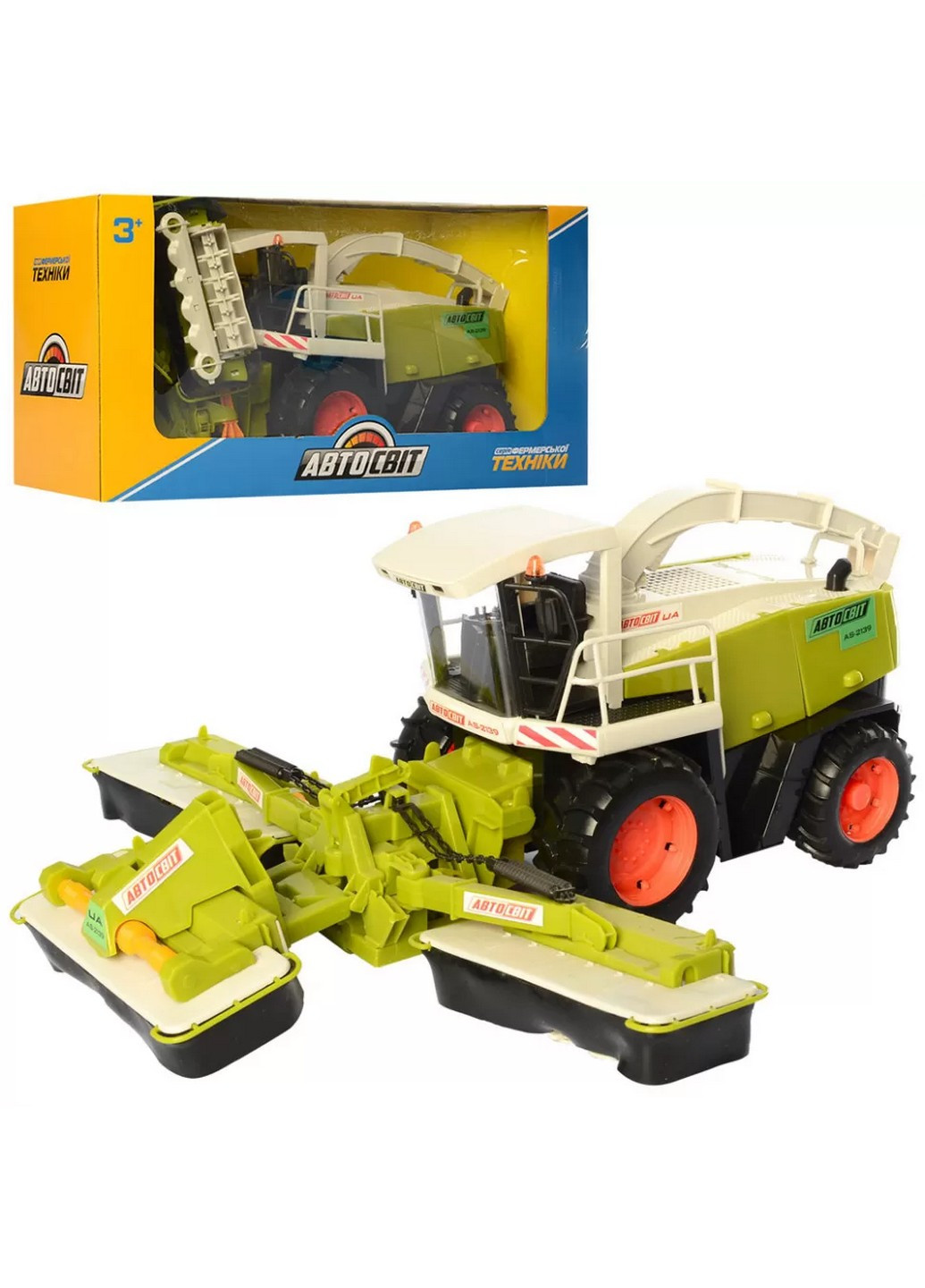 Комбайн игрушечный 42х20х17 см Автосвіт (253063281)