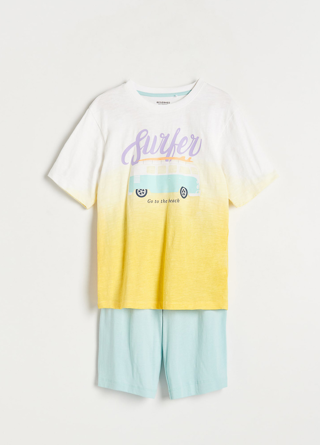 Комбінована всесезон піжама (футболка, шорти) футболка + шорти Reserved