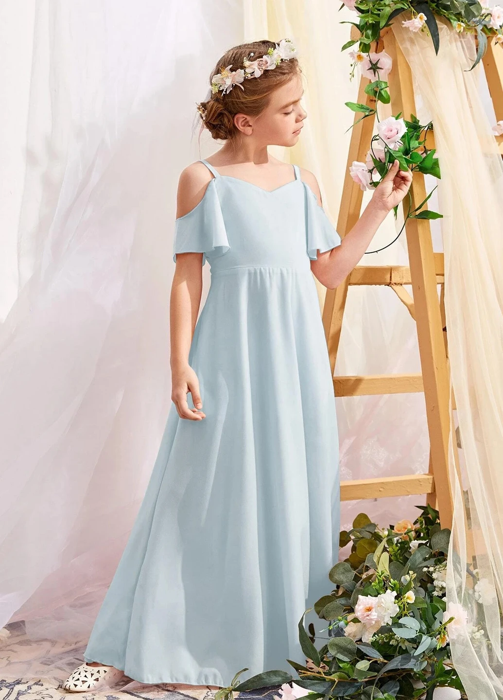 Блакитна сукня SHEIN (301767680)