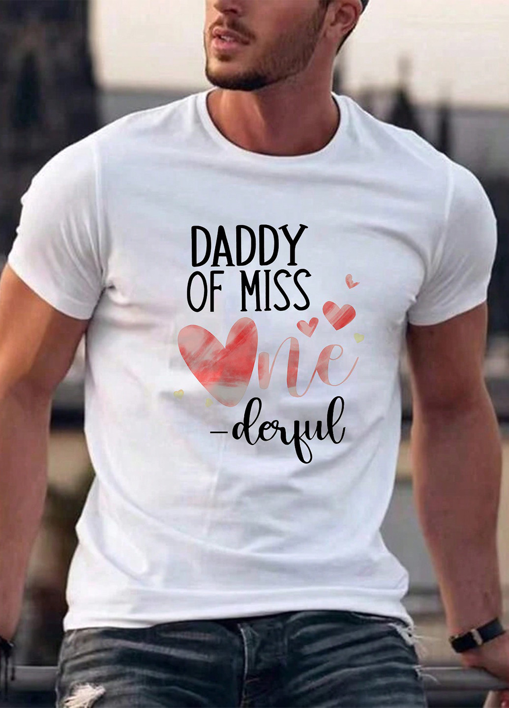 Біла футболка SHEIN