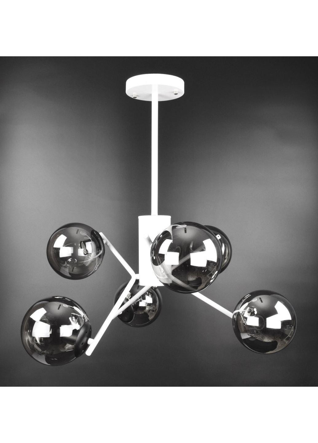 Люстра потолочная на 6 лампочек 2005/6 Белый 70х63х63 см. Sunnysky (253122198)