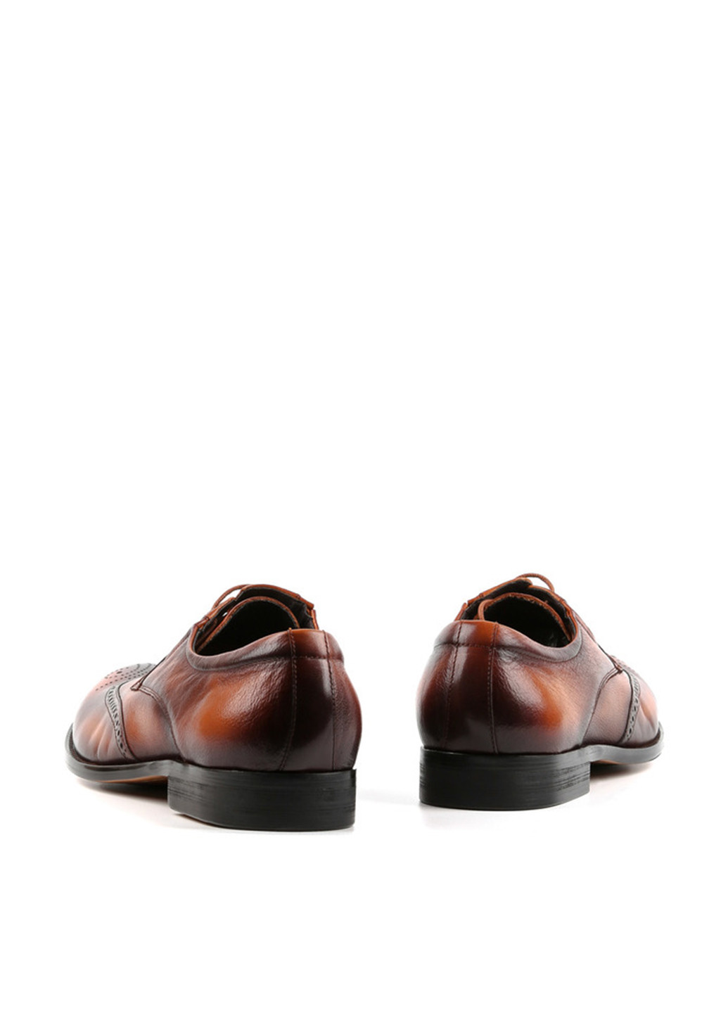 Коричневые классические туфли Le'BERDES на шнурках