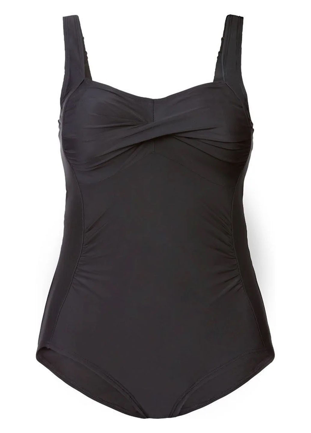 Черный летний купальник слитный Esmara