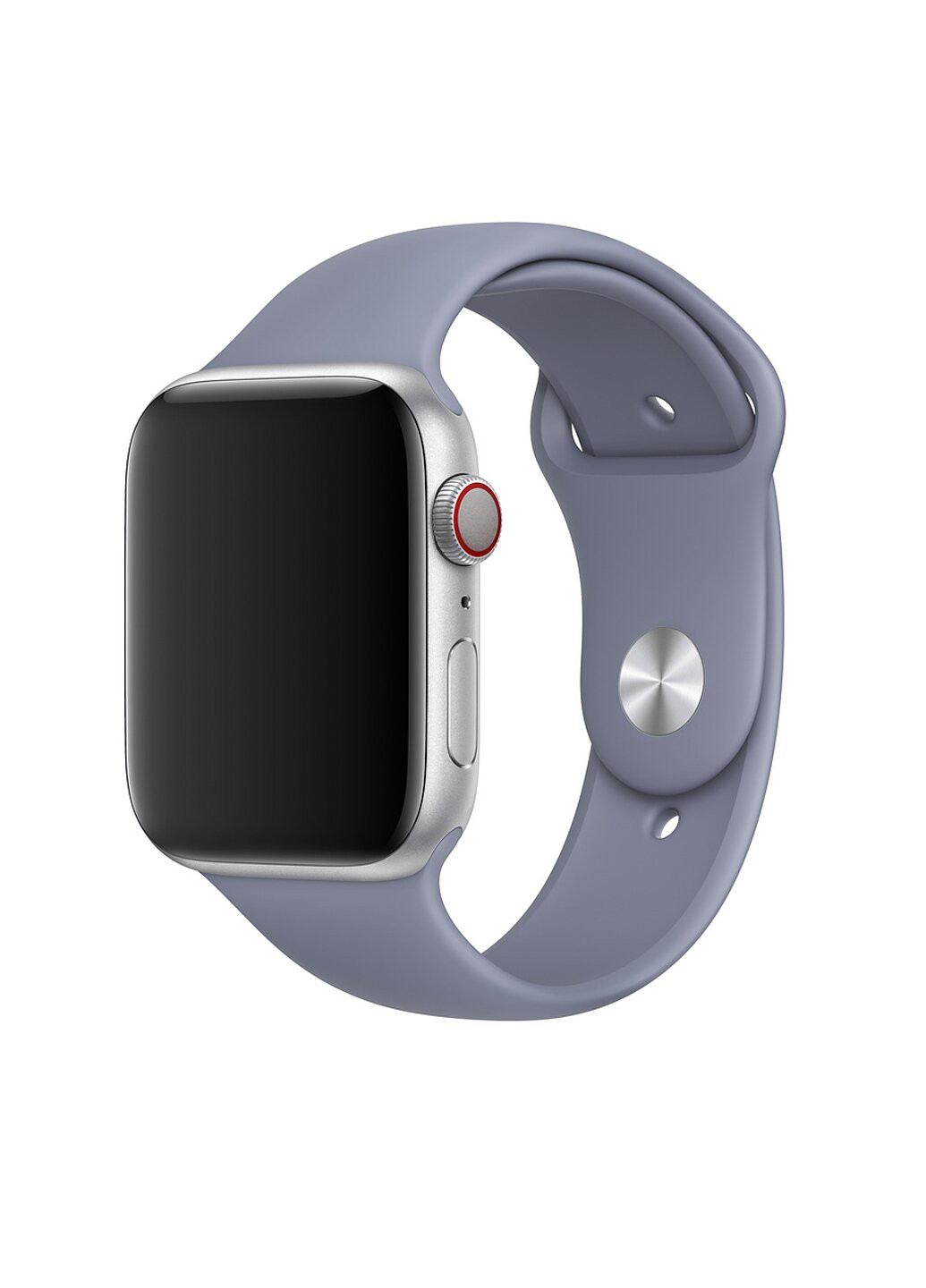 Ремешок Sport Band для Apple Watch 42/44mm силиконовый серый спортивный size(s) Series 5 4 3 2 1 Lavender Gray ARM (222374705)