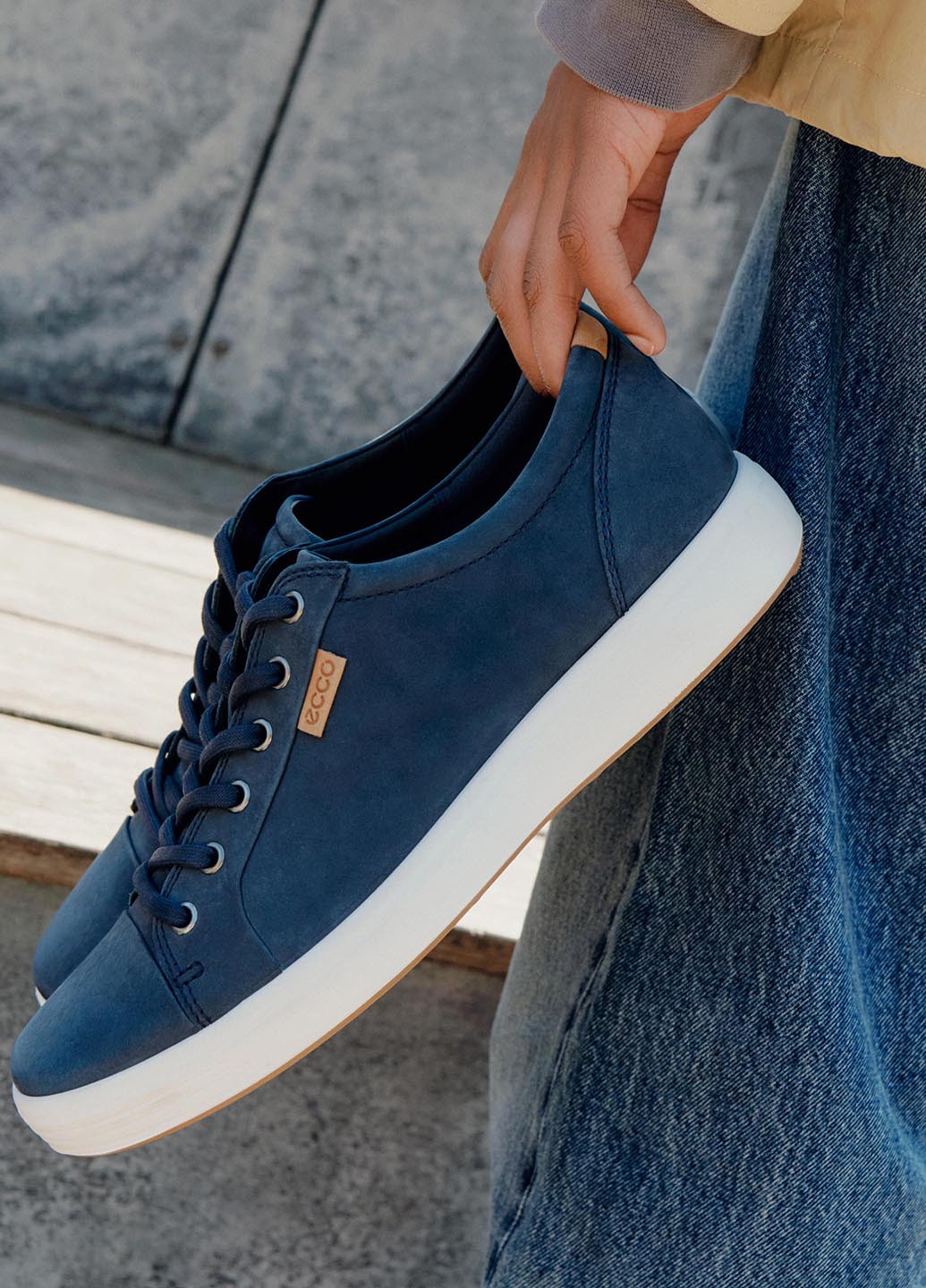Синій кеди Ecco