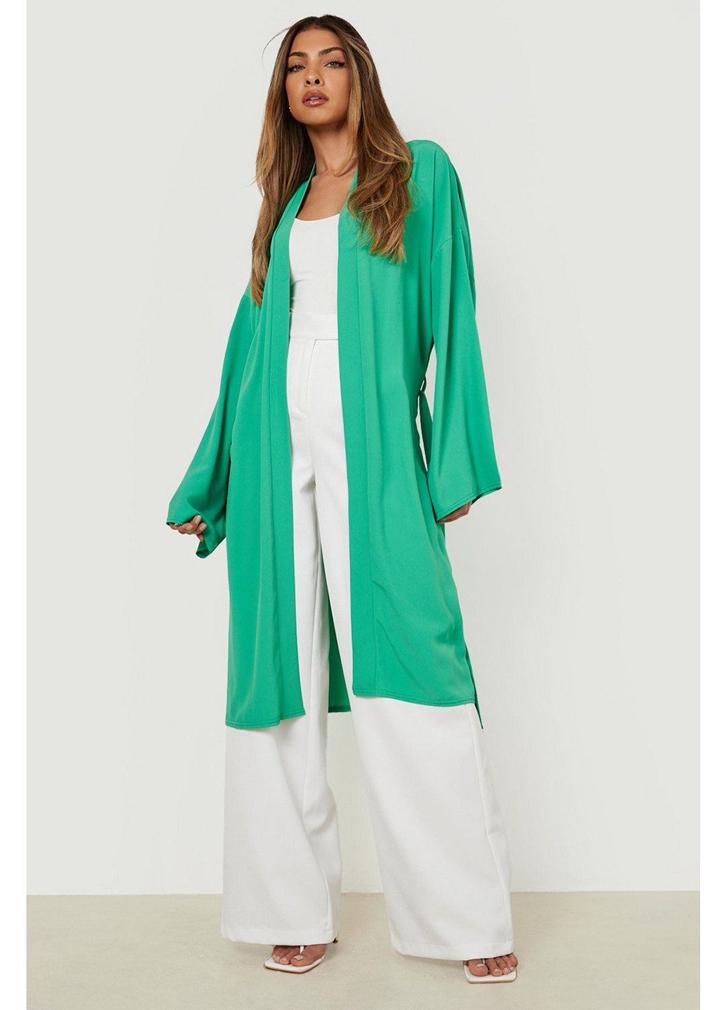 Зеленый лето кардиган Boohoo