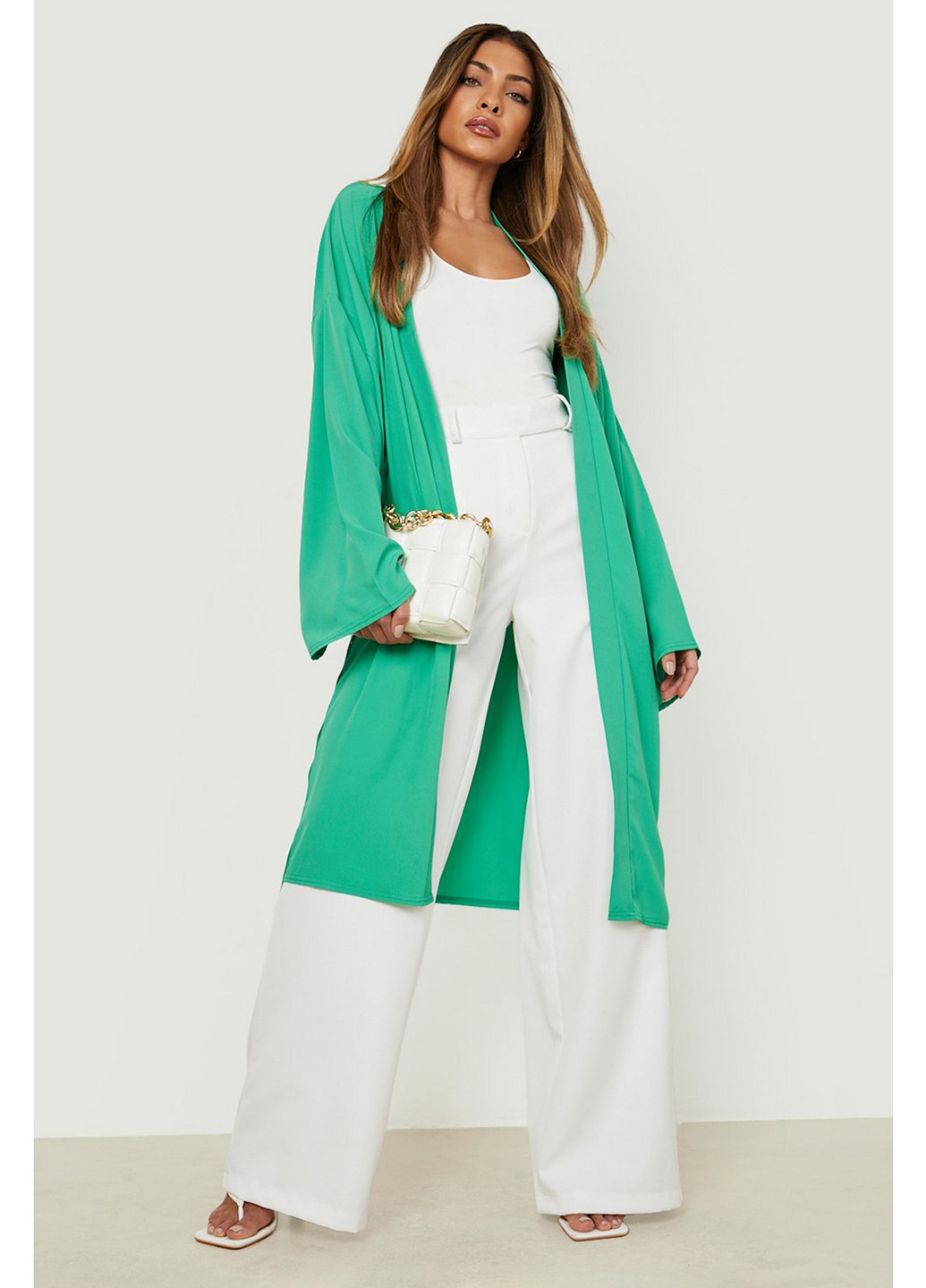 Зеленый лето кардиган Boohoo