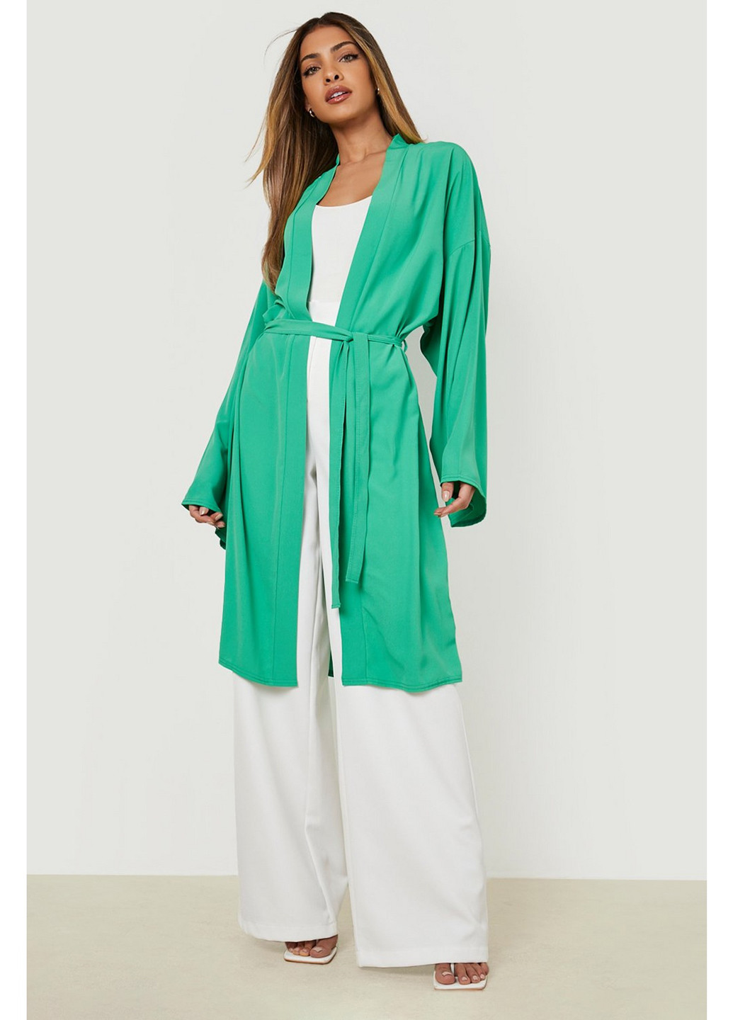 Зеленый лето кардиган Boohoo