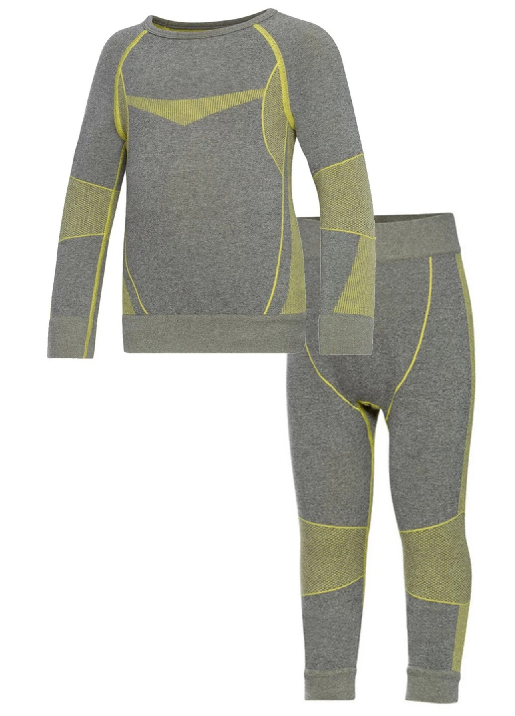 Термокостюм Lupilu свитер + брюки геометрический серый повседневный