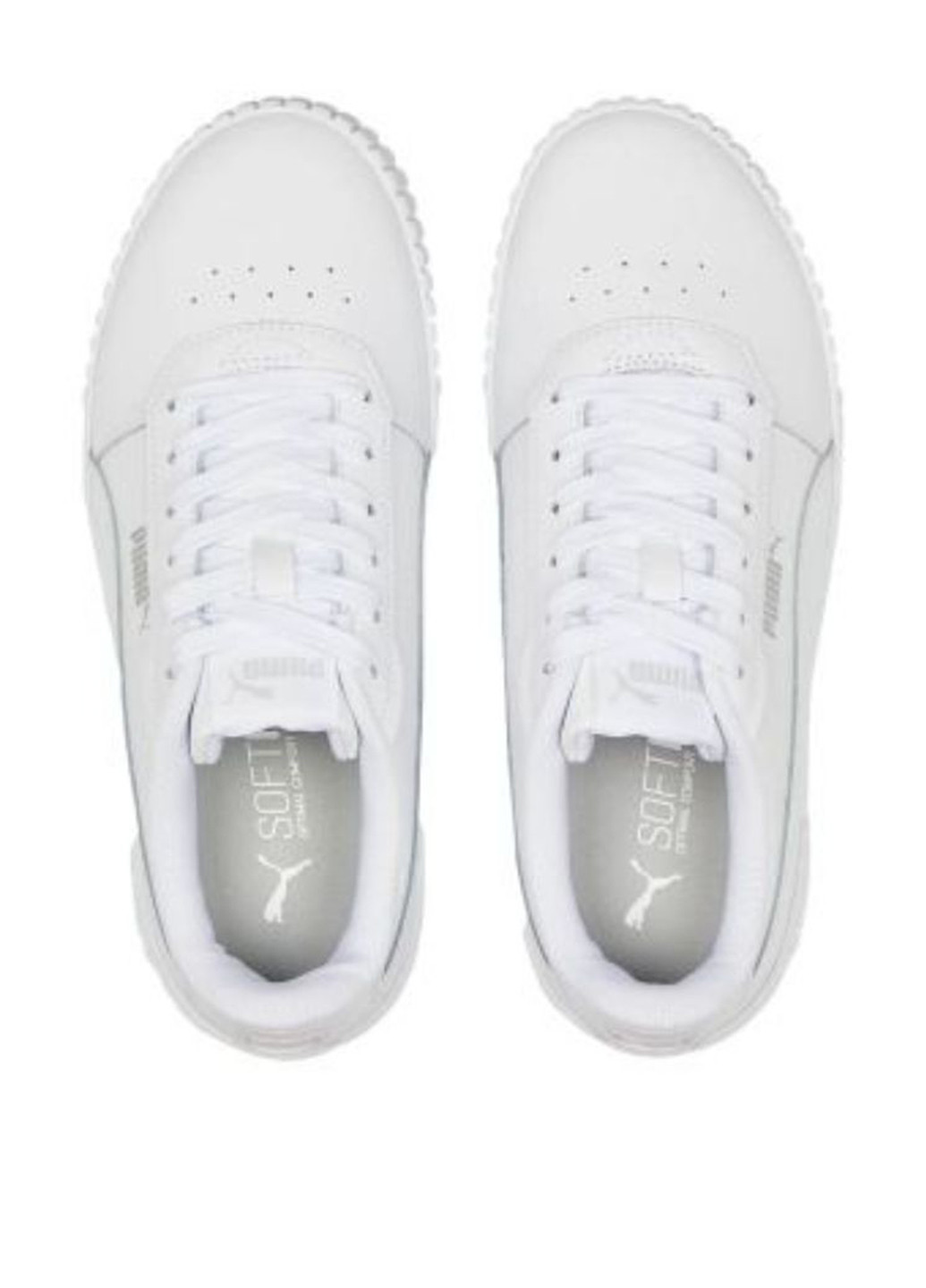 Білі осінні кросівки 38584902_2024 Puma Carina 2.0