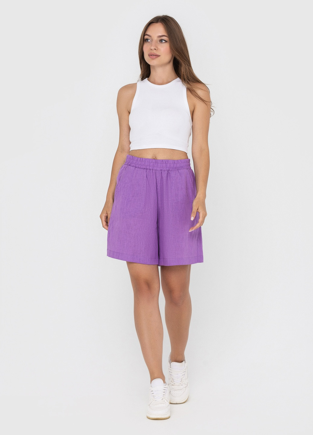 Шорты короткие лен BeART Шорти (253563183)