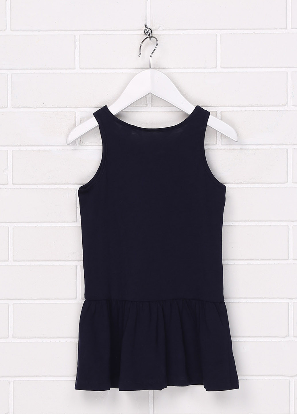 Тёмно-синее платье H&M (144143338)
