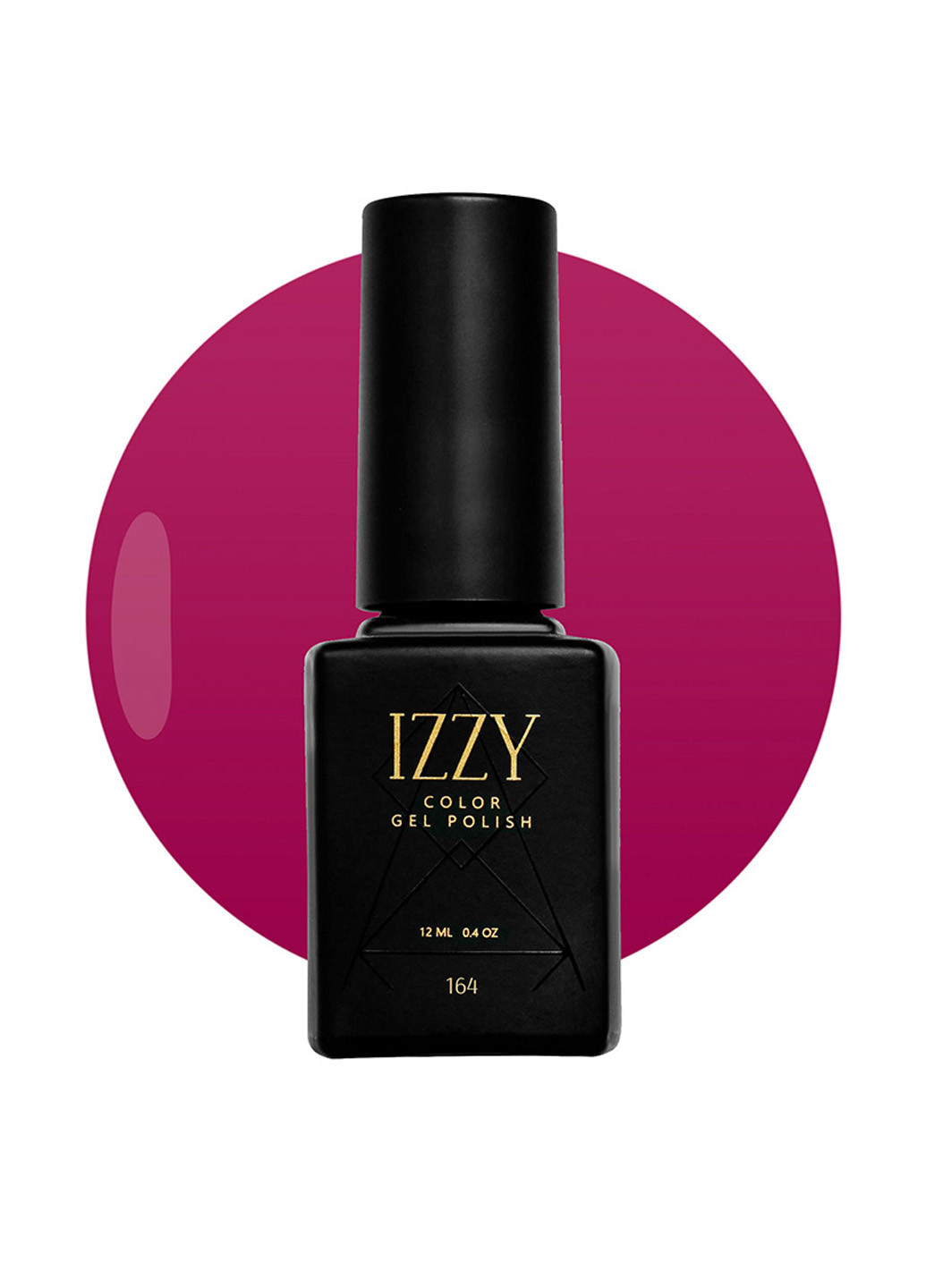 Гель-лак для ногтей, розовый 164, 12 мл Izzy (363030704)